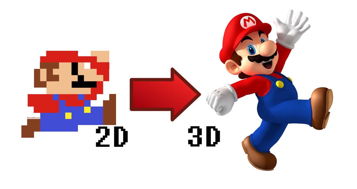 Qual o melhor? 2D ou 3D?  •Vídeo Games• [PT/BR] Amino