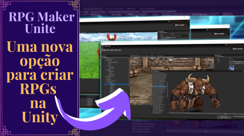 RPG Maker Unite || Lançado Na Asset Store! - Crie Seus Jogos