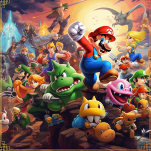 Wallpapers Mário Bros em 2023  Arte de super mario, Personagens